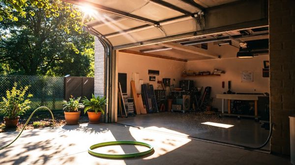 5 façons de réduire la chaleur avec une porte de garage sectionnelle