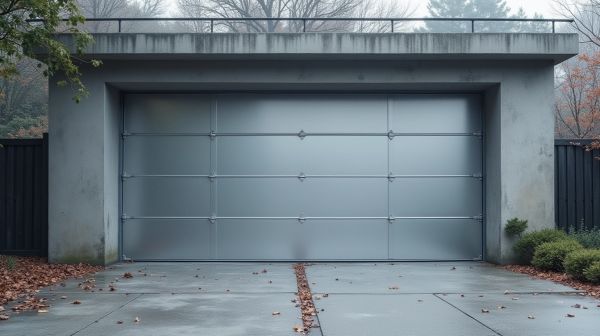 L'isolement d'une porte de garage sectionnelle : un piège à chaleur
